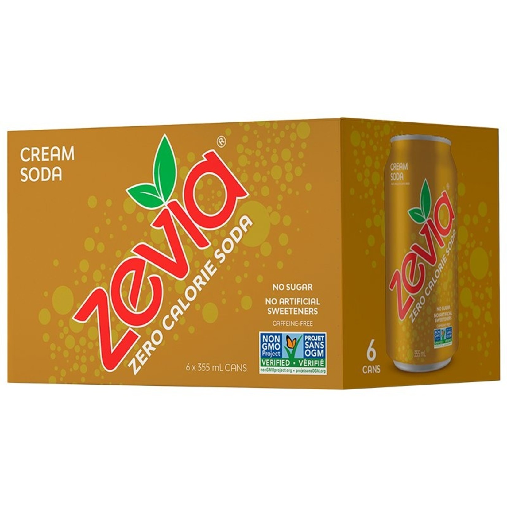 Zevia Soda Zevia - Soda, Cream Soda (6pk)