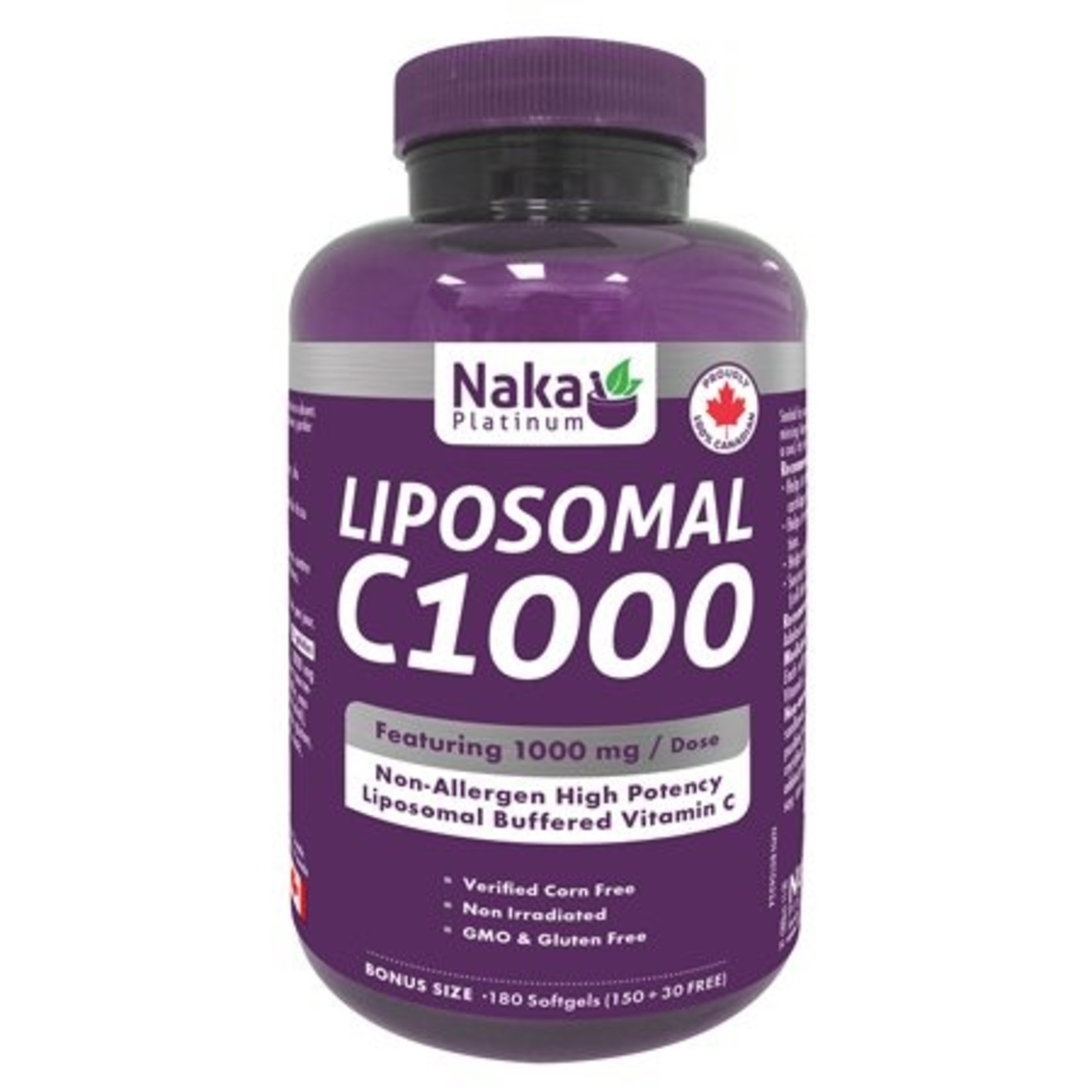 Naka Original Naka - Liposomal C1000 180 Sgels