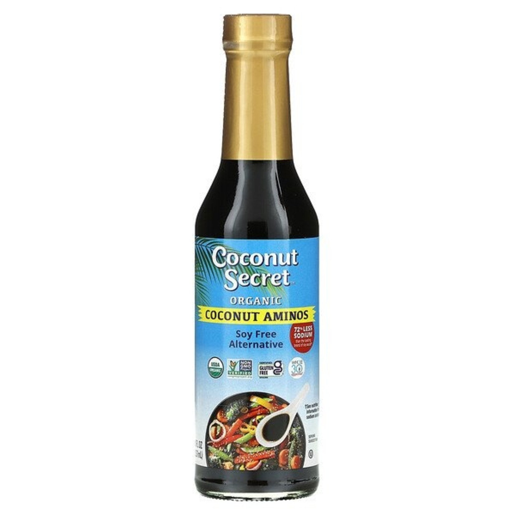 Coconut Secret Coconut Secret - Coconut Aminos, Organic Soy-Free Seasoning Sauce (237ml)