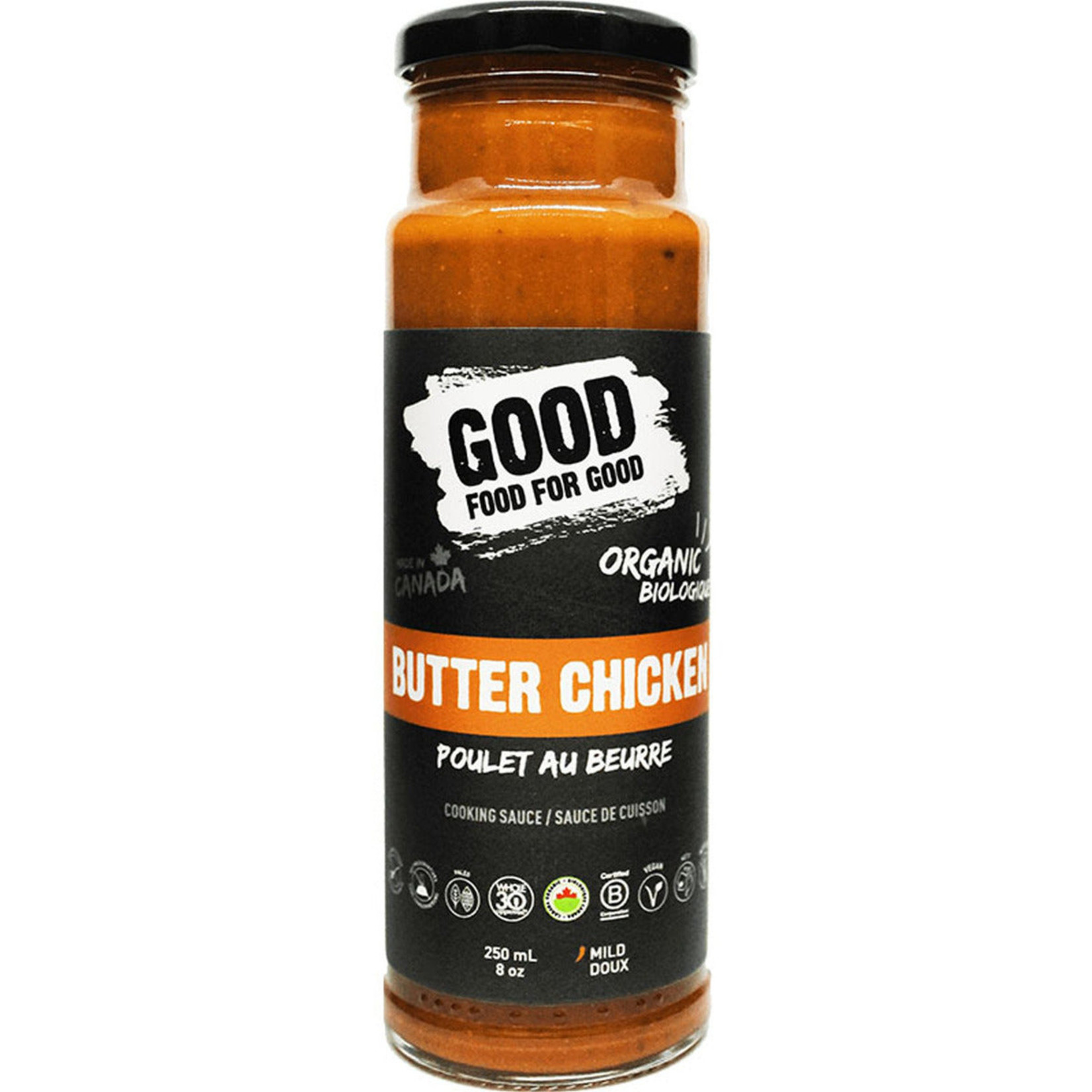 Good Food For Good Good Food For Good - Sauce, Butter Chicken (250ml)