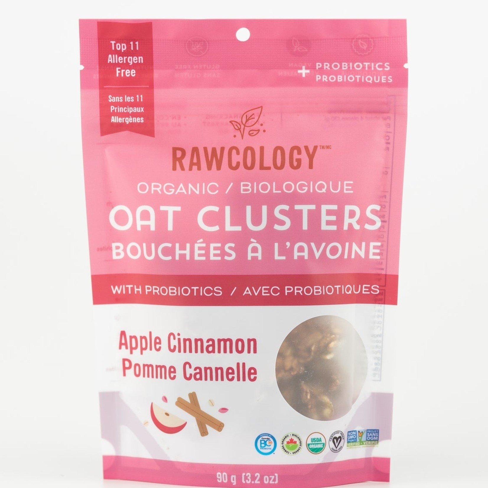 Rawcology Rawcology - Apple Cinnamon Oat Clusters