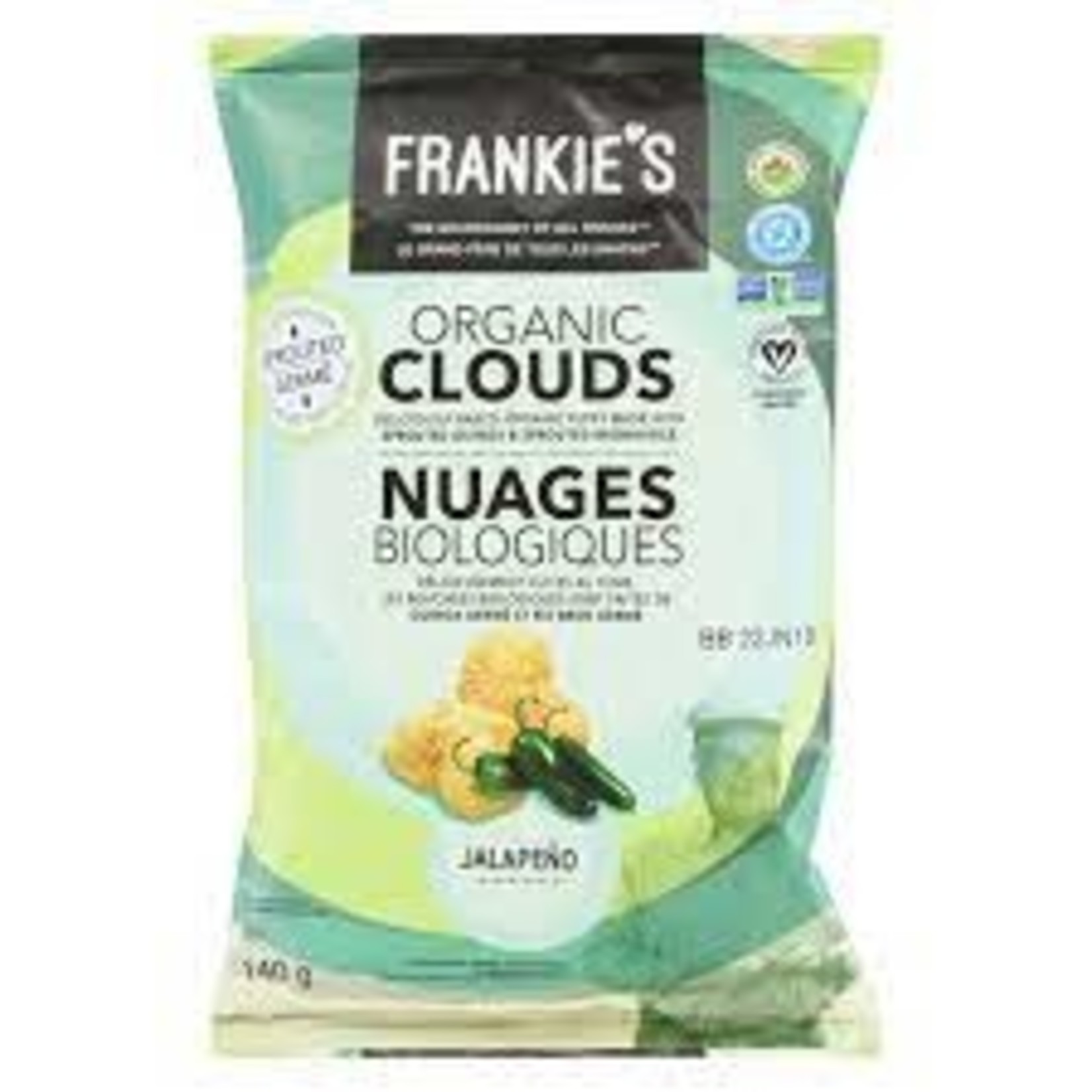 Frankie's Frankie's - Cloud Puffs Org Jalapeno 120g
