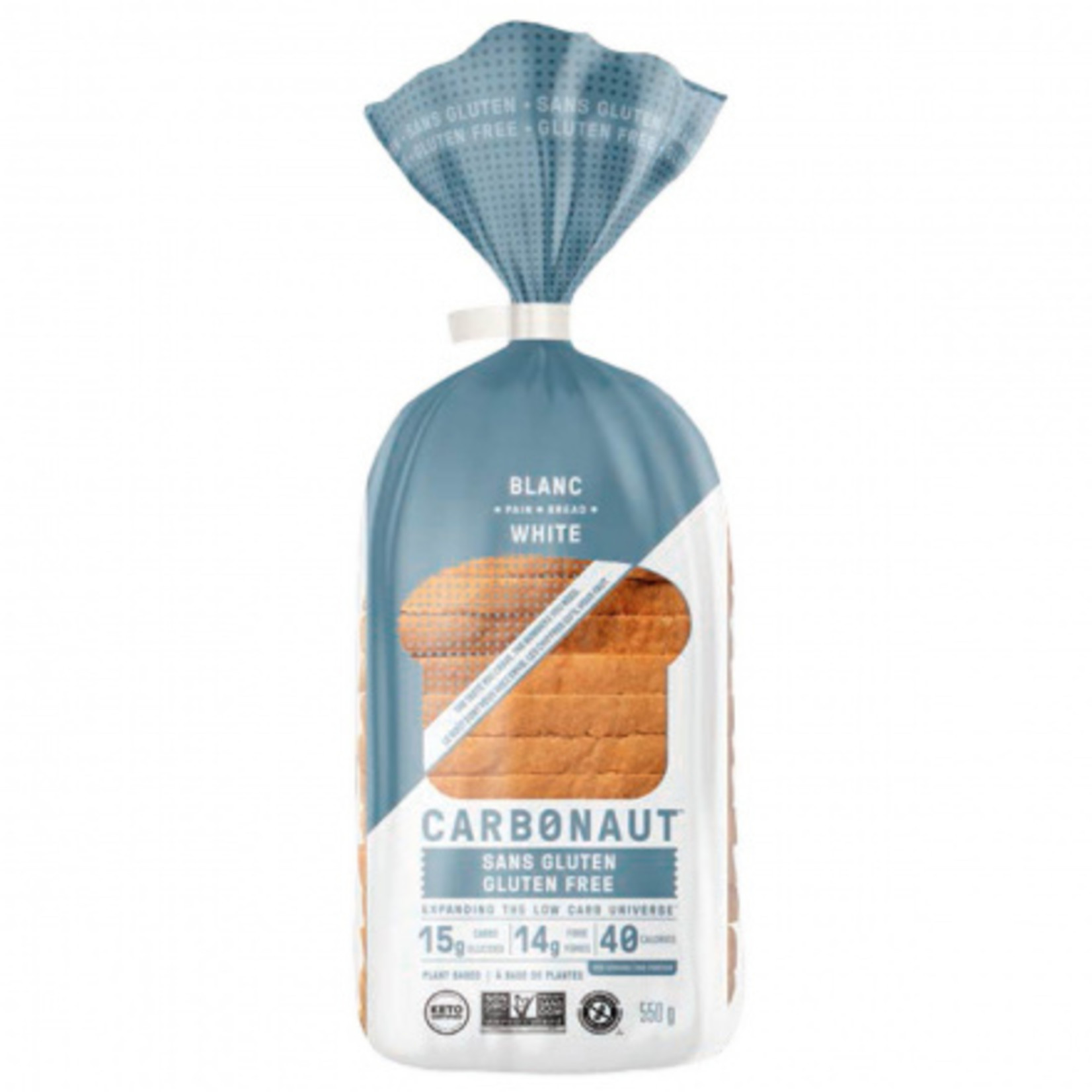 Carbonaut Carbonaut -  Gluten Free White Bread 544g