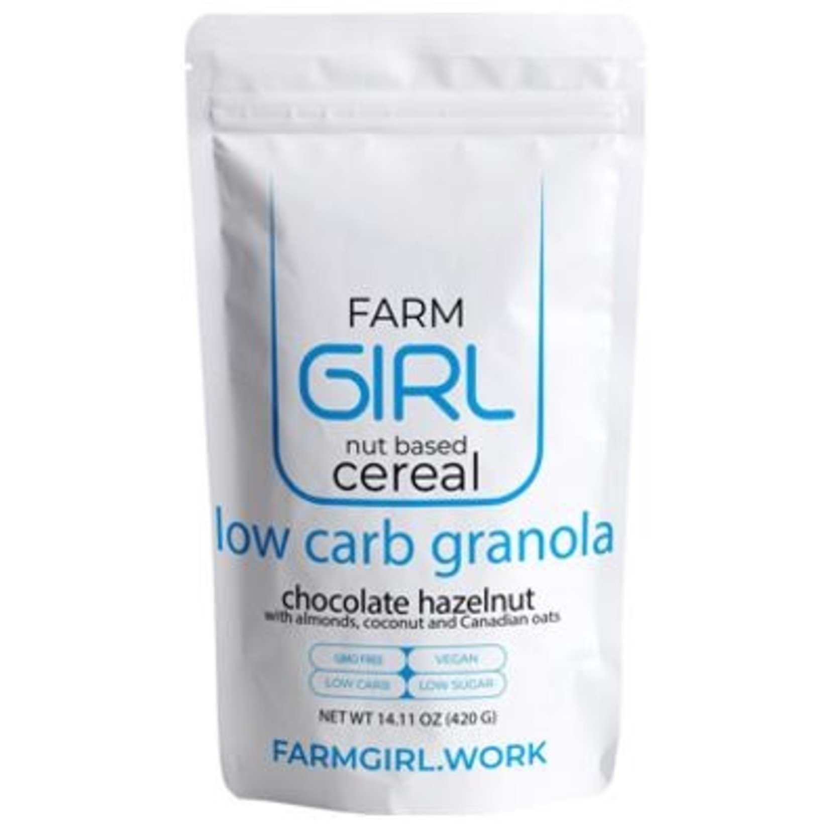 Farm Girl Farm Girl - Low Carb Granola, Chocolate Hazelnut (420g)