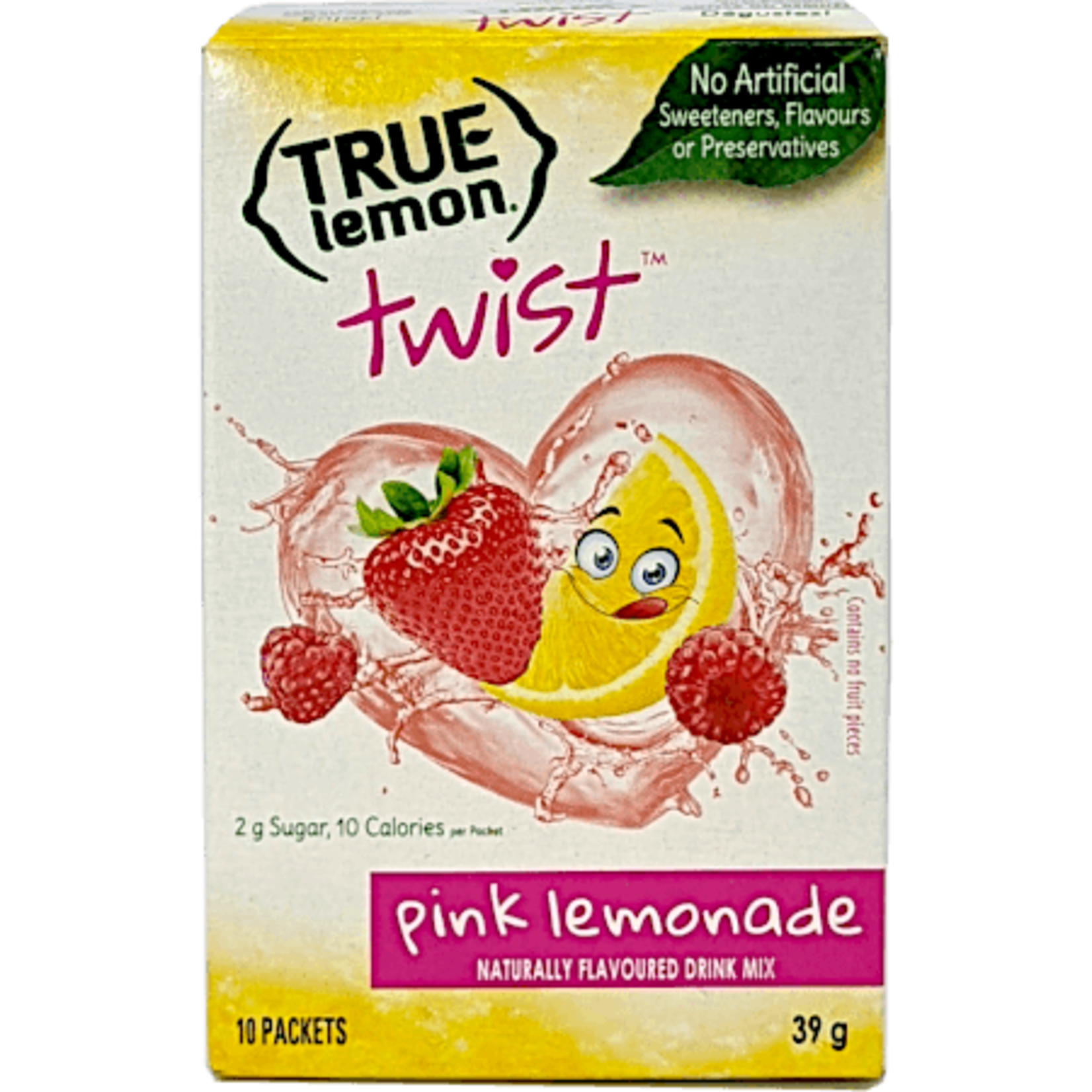 True Citrus True Citrus - True Lemon, Twist Pink Lemonade (10pk)