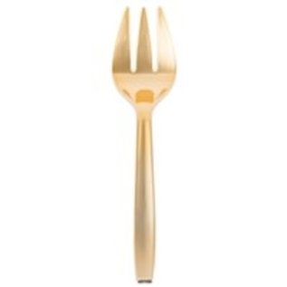 MISC 9" Gold Look Heavy Weight Serving Fork (5 Pack)