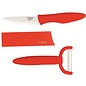 oneida Oneida 3.5" Ceramic Paring Knife and Peeler Set (55178)