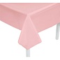Hanna K Disposable Heavyweight Plastic Tablecloth - Light Pink ( Rectangle 54" x 108")