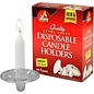 Ner Mitzvah Disposable Candle Holders 50 COUNT