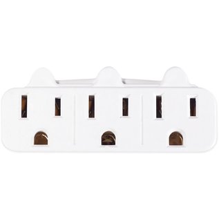 MISC Go Green 3-Outlet Wall Tap Adapter Outlet