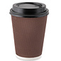 Bluesky 12oz Ripple Cups Brown Combo (12 Count)
