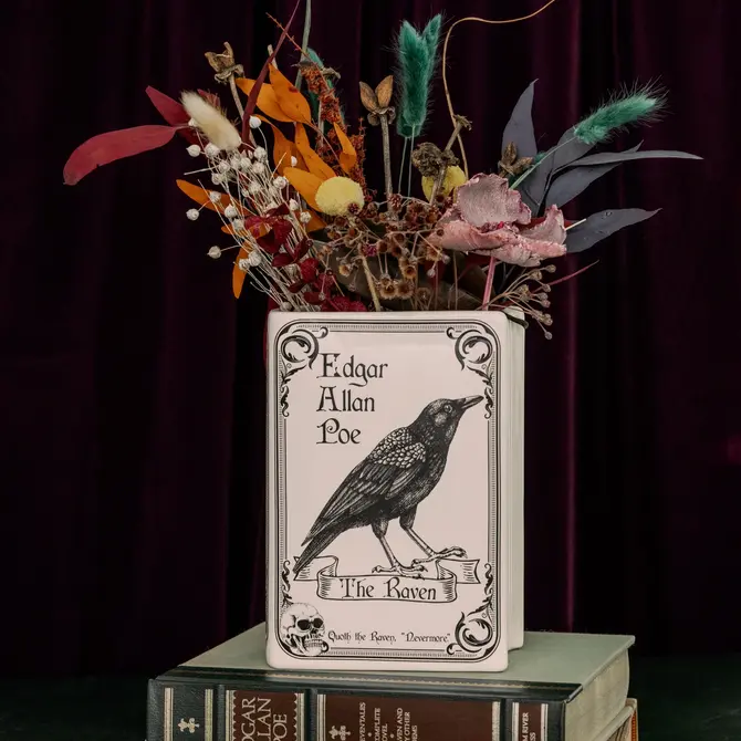 Steel Mill and Co. BOOK VASE (LARGE) THE RAVEN