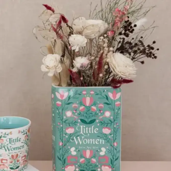 Steel Mill and Co. BOOK VASE  (LARGE)  LITTLE WOMEN