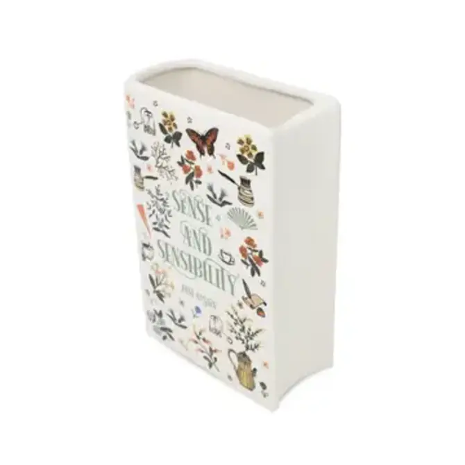 Steel Mill and Co. BOOK VASE (LARGE) SENSE AND SENSIBILITY