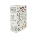Steel Mill and Co. BOOK VASE (LARGE) SENSE AND SENSIBILITY