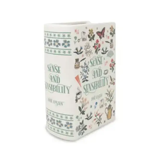 Steel Mill and Co. BOOK VASE (LARGE) SENSE AND SENSIBILITY
