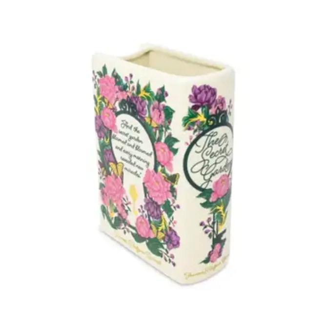 Steel Mill and Co. BOOK VASE (LARGE) SECRET GARDEN