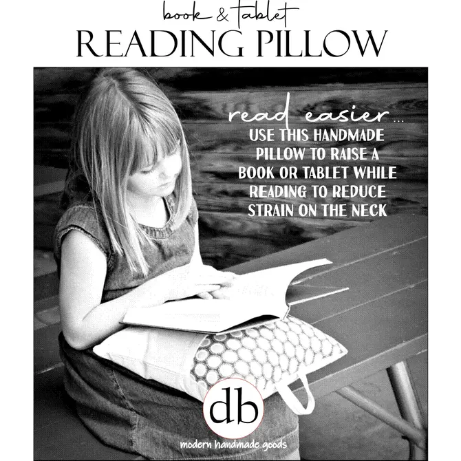 Desmond Brown READING/TABLET PILLOW - GREEN MUSHROOM