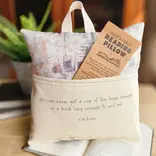 Desmond Brown READING/TABLET PILLOW - CUP OF TEA
