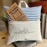 Desmond Brown READING/TABLET PILLOW - I'M WITH THE BANNED