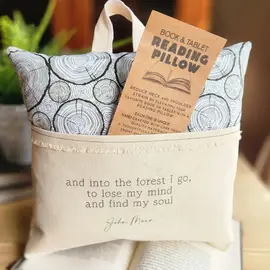 Desmond Brown READING/TABLET PILLOW - INTO THE FOREST