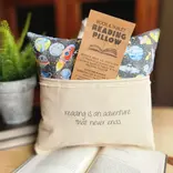 Desmond Brown READING/TABLET PILLOW -  READING IS AN ADVENTURE