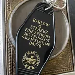 The 3 Sisters Design Co. MOTEL KEY FOB - BARLOW & STRAKER