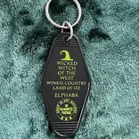 The 3 Sisters Design Co. MOTEL KEY FOB - WICKED WITCH OF THE WEST
