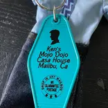 The 3 Sisters Design Co. MOTEL KEY FOB - KEN'S MOJO DOJO