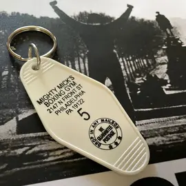 The 3 Sisters Design Co. MOTEL KEY FOB - MIGHTY MICK'S BOXING GYM