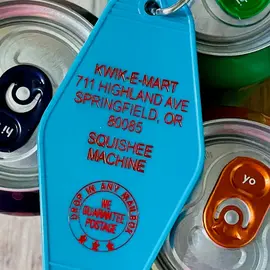 The 3 Sisters Design Co. MOTEL KEY FOB - KWIK-E-MART