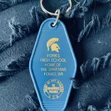 The 3 Sisters Design Co. MOTEL KEY FOB - FORKS HIGH SCHOOL (TWILIGHT)