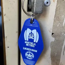 The 3 Sisters Design Co. MOTEL KEY FOB - MONTREAL METROS