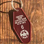 The 3 Sisters Design Co. MOTEL KEY FOB - CENTRAL PERK
