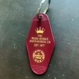 The 3 Sisters Design Co. MOTEL KEY FOB - THE REGAL BEAGLE