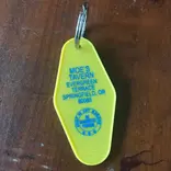 The 3 Sisters Design Co. MOTEL KEY FOB - MOE'S TAVERN