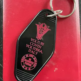 The 3 Sisters Design Co. MOTEL KEY FOB - VOLTURI (TWILIGHT)