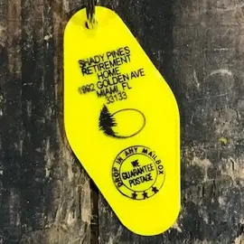 The 3 Sisters Design Co. MOTEL KEY FOB - SHADY PINES