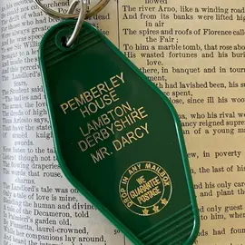The 3 Sisters Design Co. MOTEL KEY FOB - PEMBERLEY HOUSE