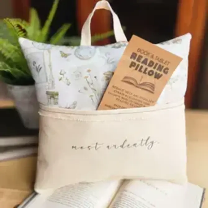 Desmond Brown READING/TABLET PILLOW - MOST ARDENTLY