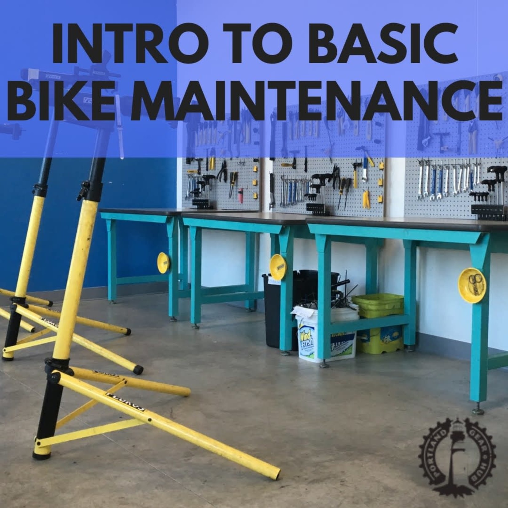 Portland Gear Hub Intro to Basic Bike Maintenance, Jan. 20th, 3:30 - 5:30