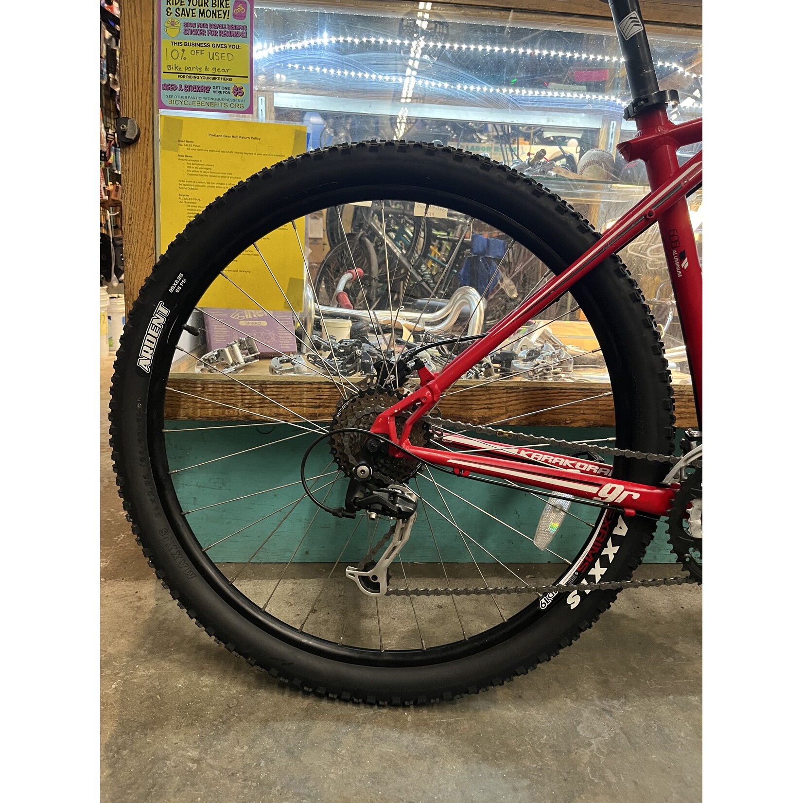 Portland Gear Hub GT Karakoram - Red - Large - 29inch Wheels