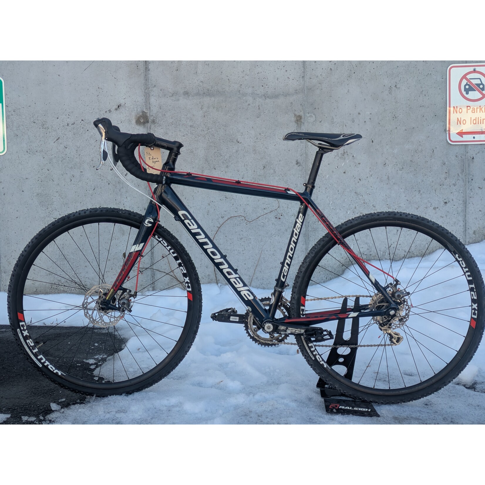 Portland Gear Hub Cannondale CaadX - Medium - Blue/Red