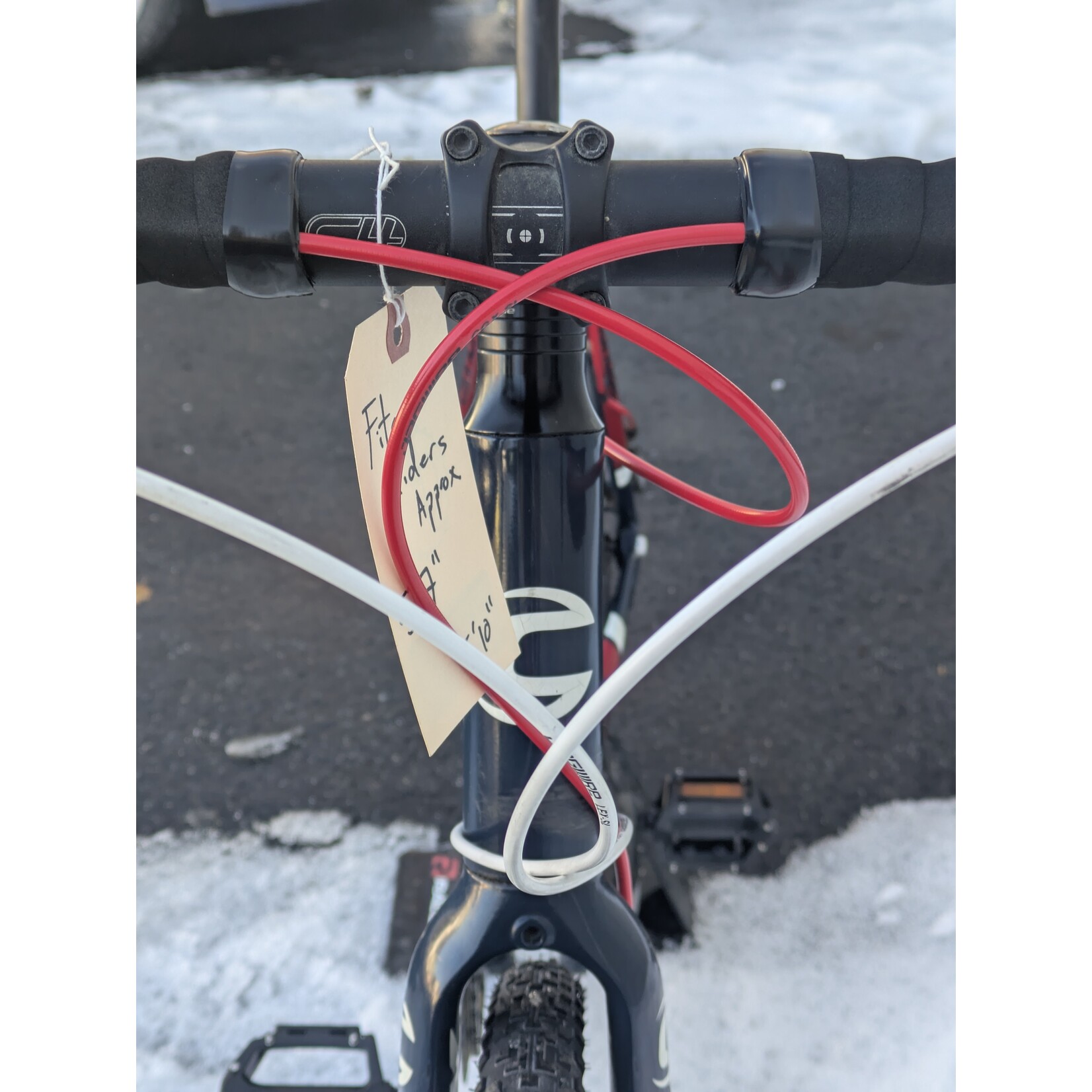 Portland Gear Hub Cannondale CaadX - Medium - Blue/Red