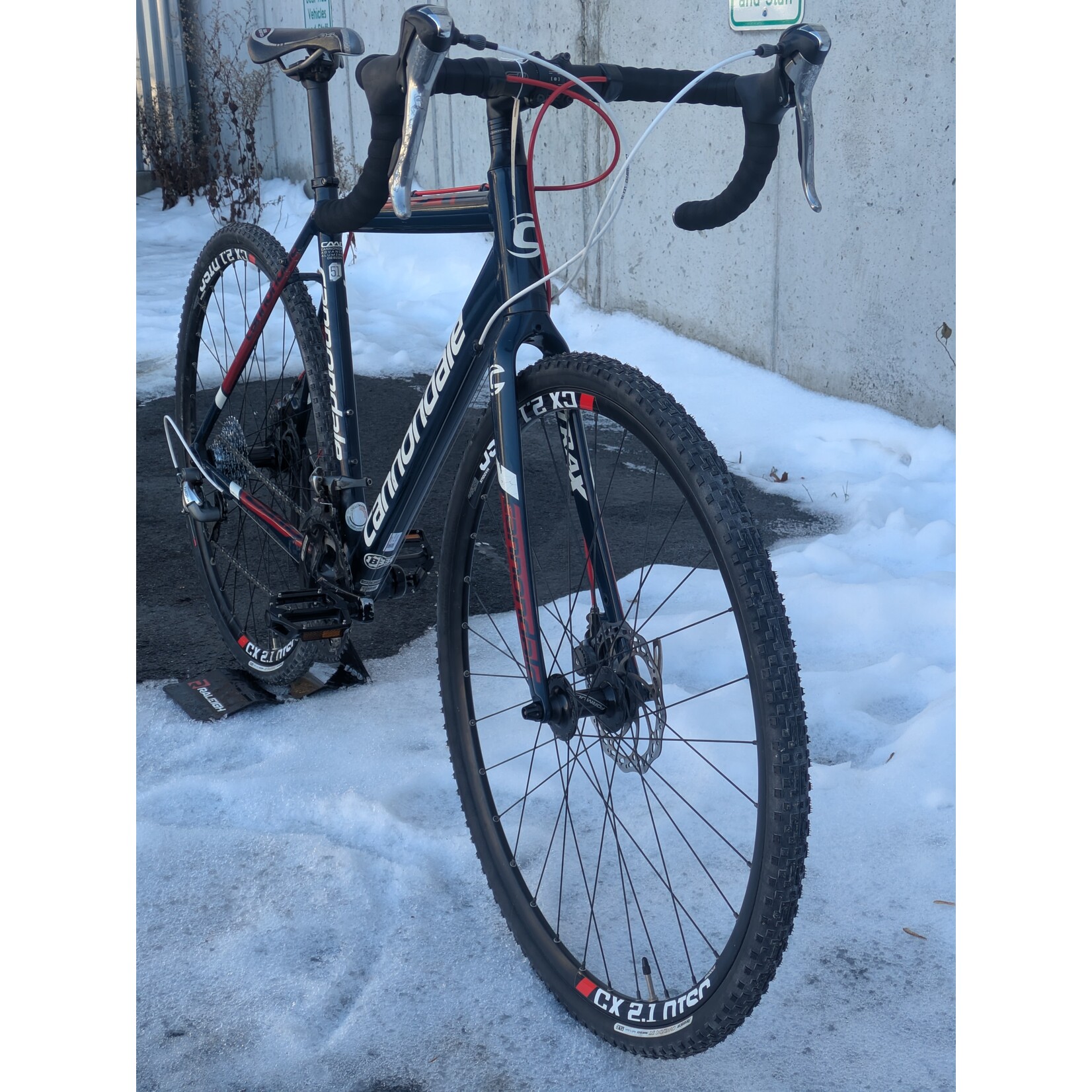 Portland Gear Hub Cannondale CaadX - Medium - Blue/Red