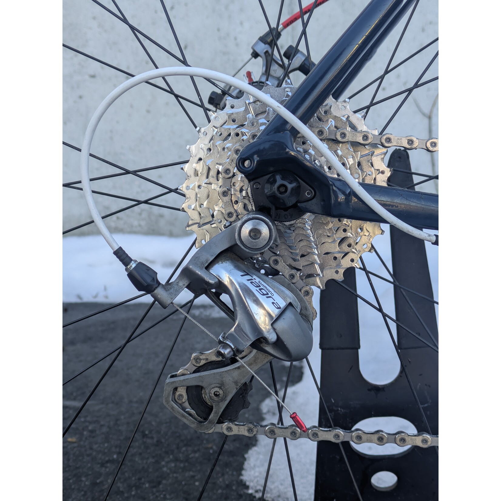 Portland Gear Hub Cannondale CaadX - Medium - Blue/Red