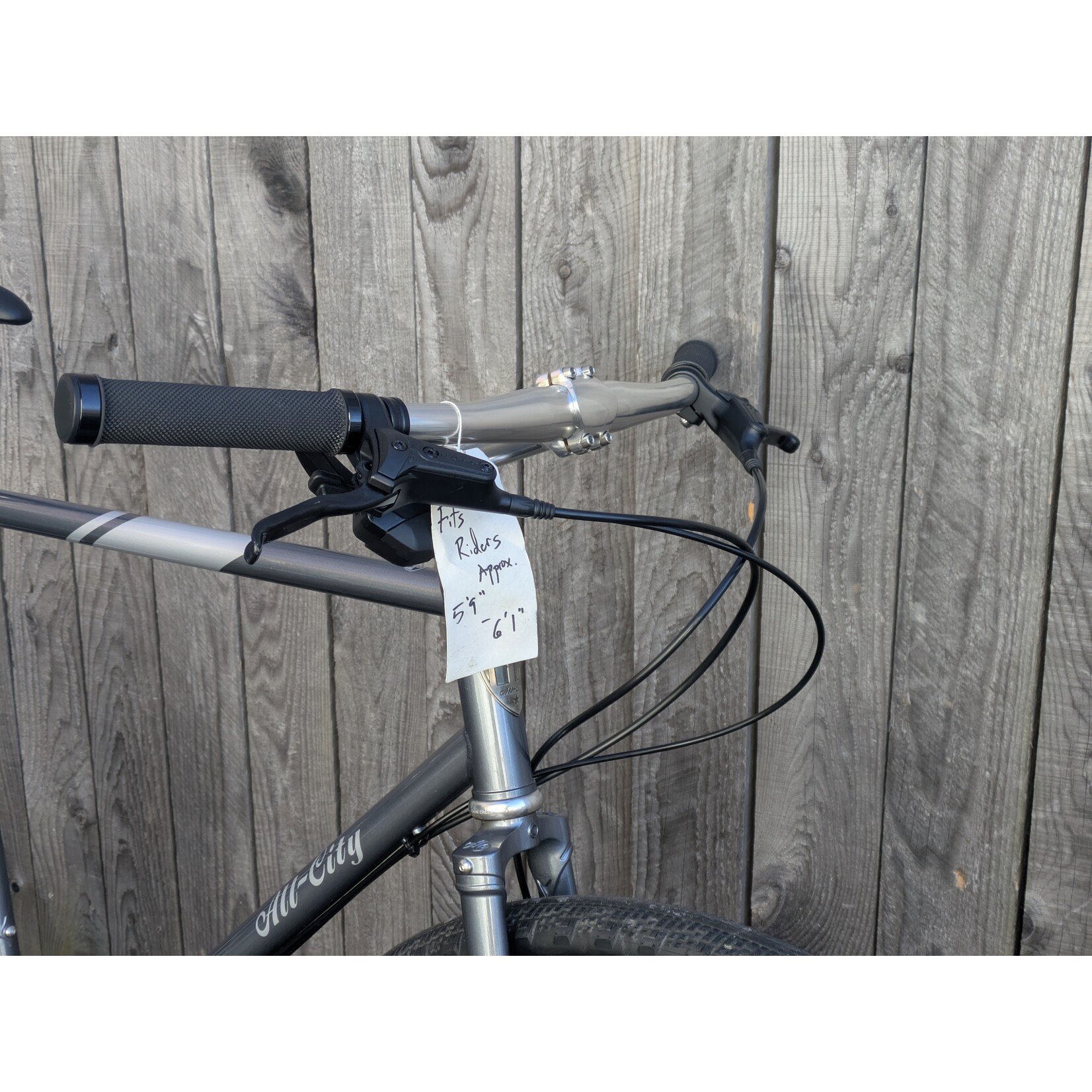 Portland Gear Hub All City Space Horse  Moon Powder Grey - Medium/55cm