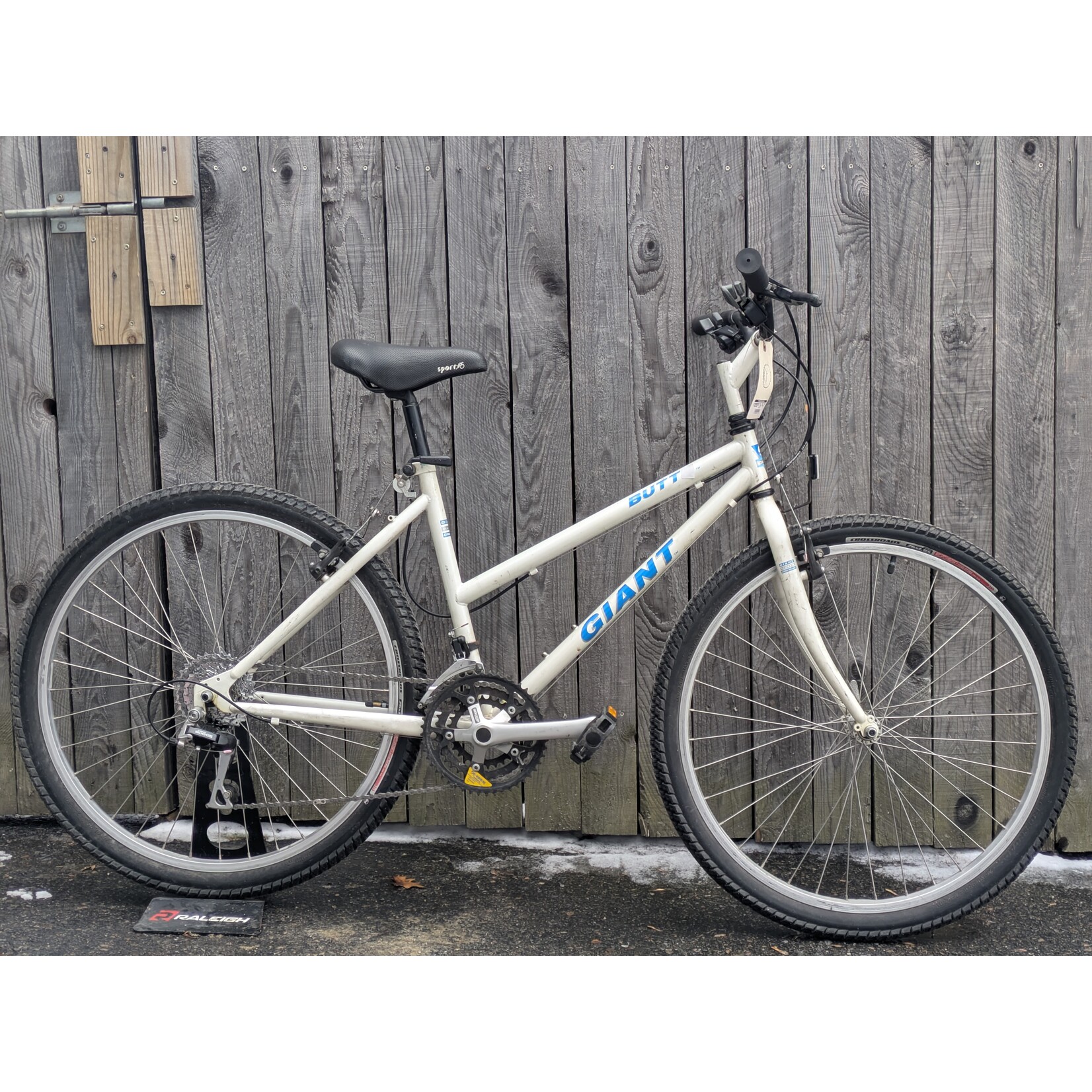 Portland Gear Hub Giant Butt - Small - White/Blue