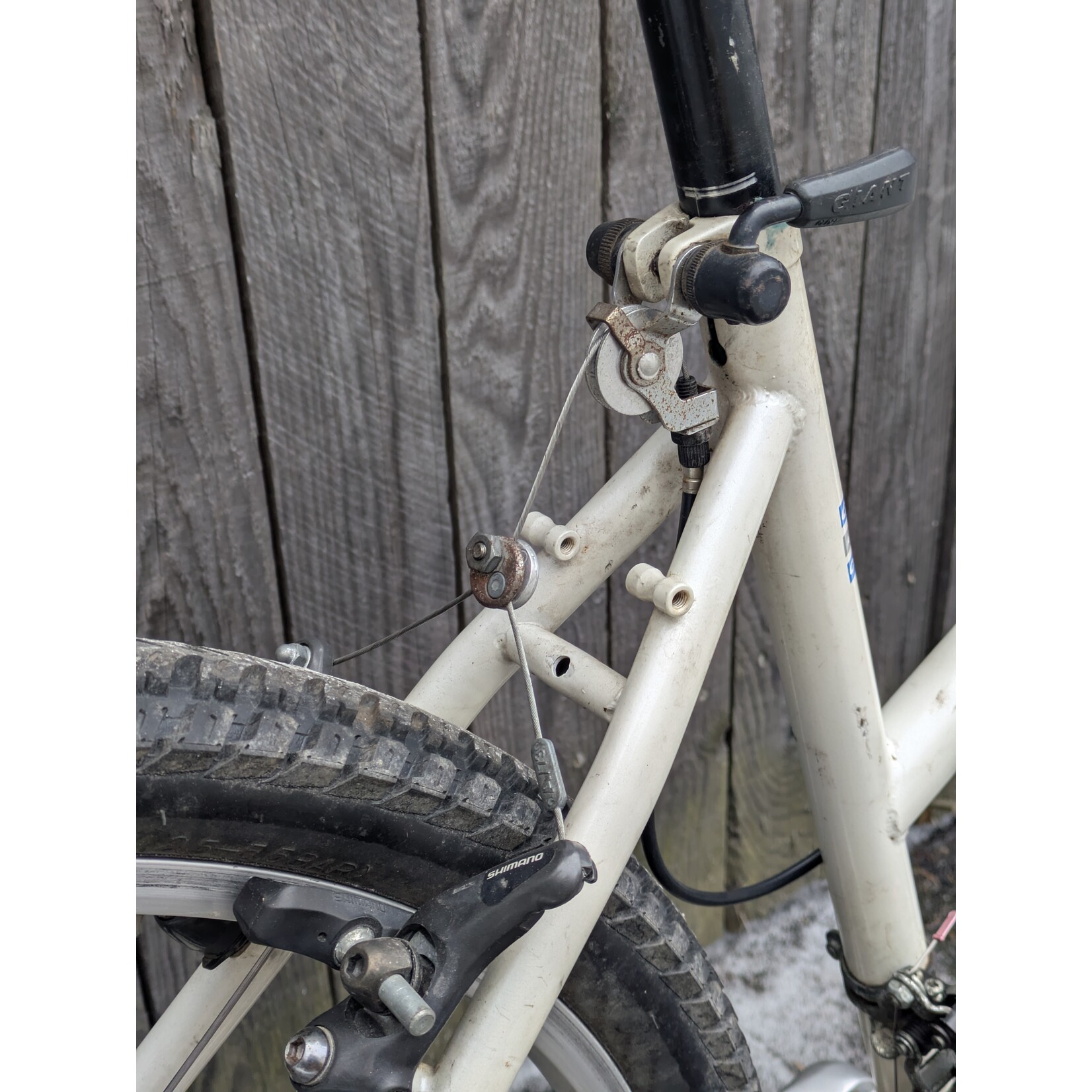 Portland Gear Hub Giant Butt - Small - White/Blue