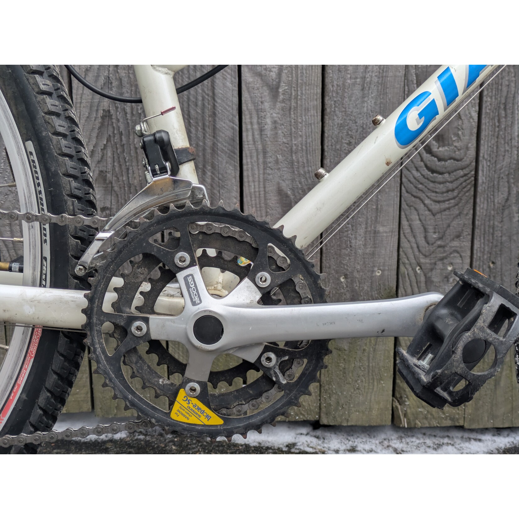 Portland Gear Hub Giant Butt - Small - White/Blue